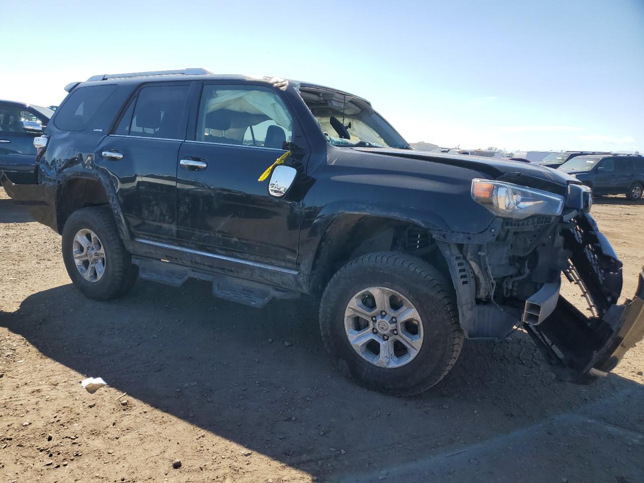2015 Toyota 4Runner VIN JTEBU5JR9F5232921 Copart auction photo, all over damage thumbnail 4