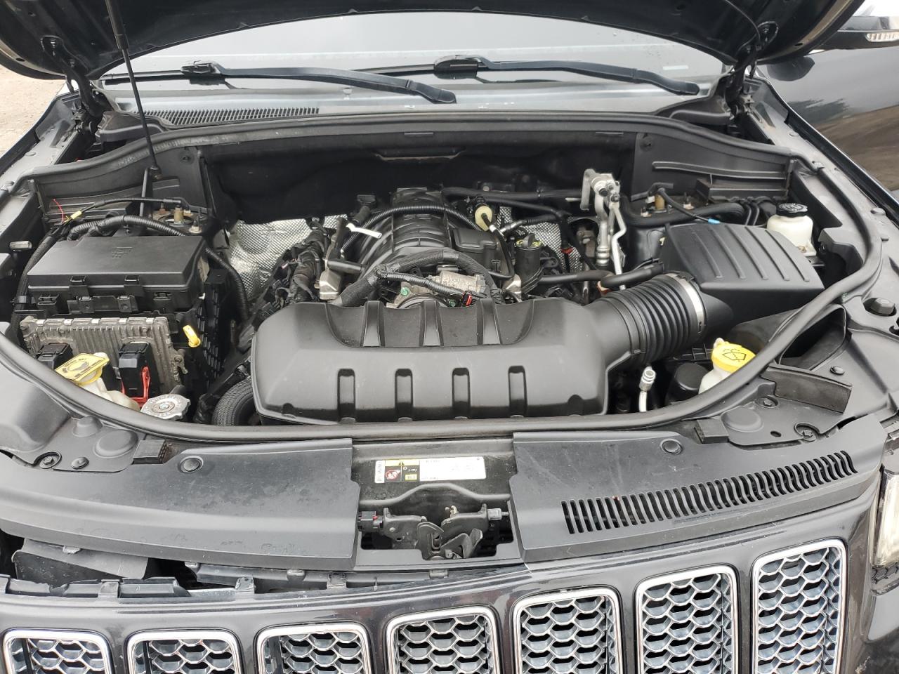 2014 Jeep Grand Cherokee VIN 1C4RJFJT5EC124092 Copart auction photo, front end / side damage thumbnail 12