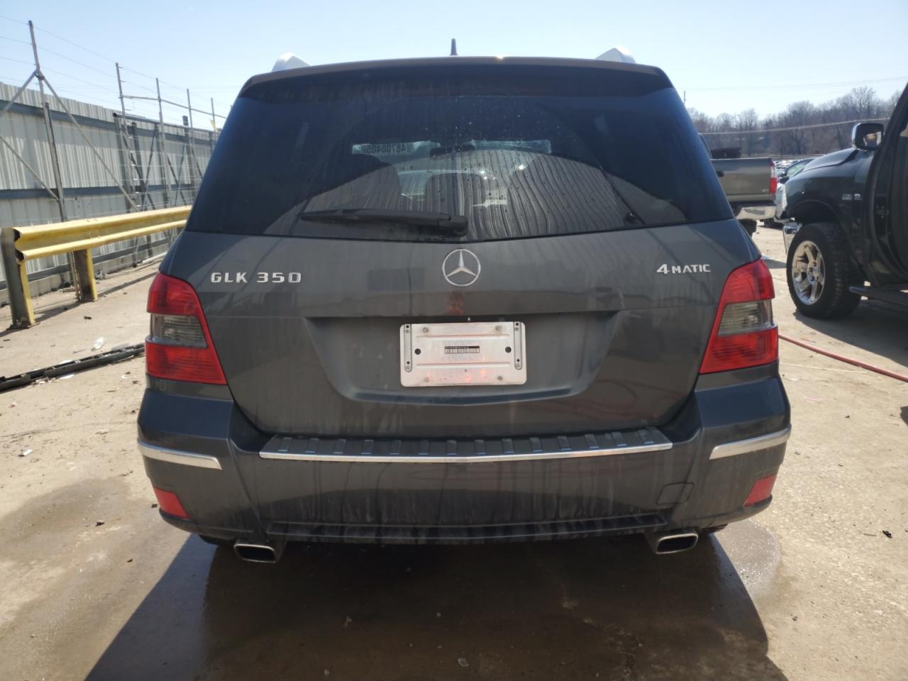 2010 Mercedes-Benz GLK-klasse VIN WDCGG8HB0AF374292 Copart auction photo, front end damage thumbnail 6