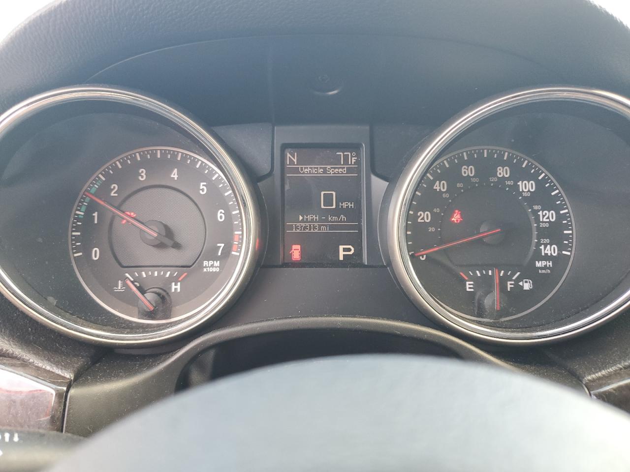 2013 Jeep Grand Cherokee VIN 1C4RJFAG2DC567513 Copart auction photo, front end damage thumbnail 9