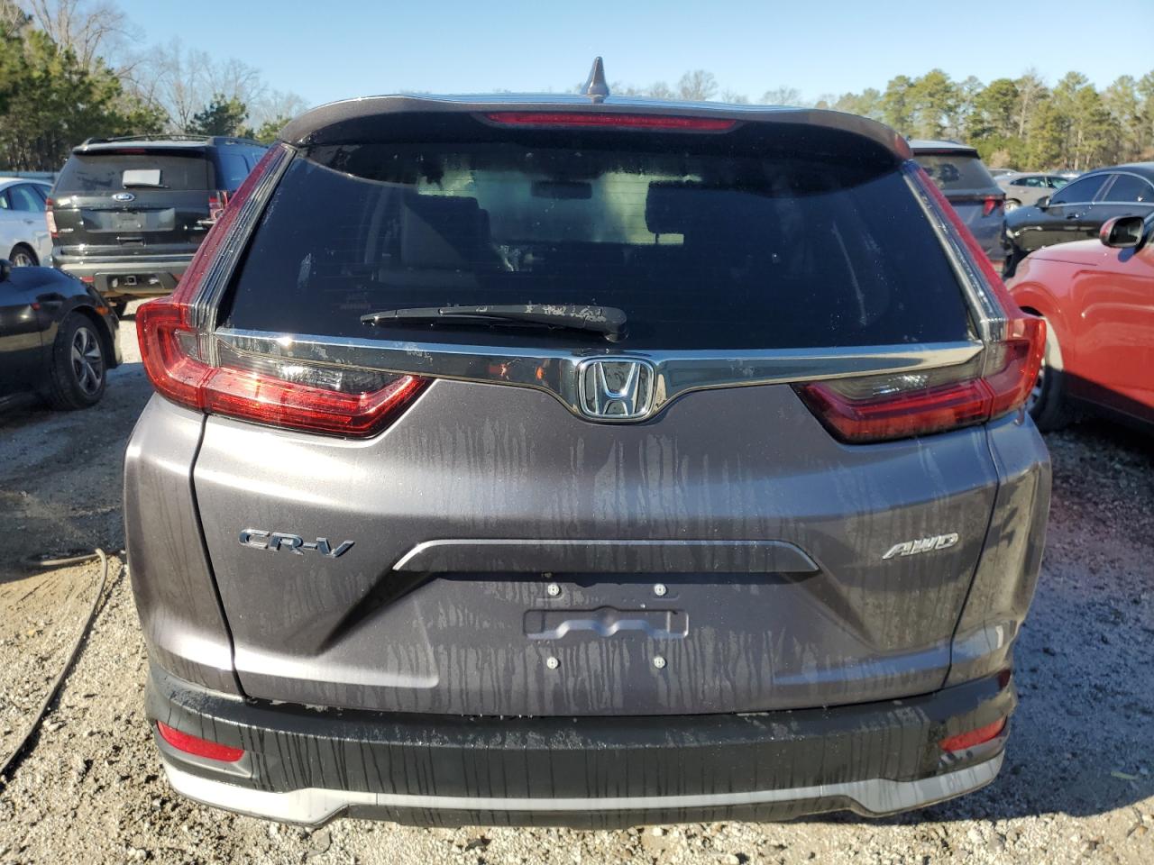 2020 Honda CR-V VIN 5J6RW2H82LA016155 Copart auction photo, side / front end damage thumbnail 6