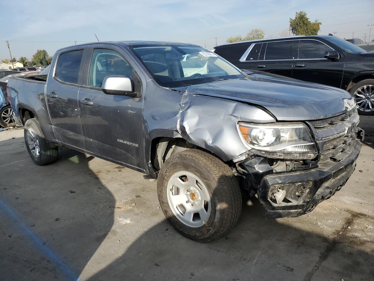 2021 Chevrolet Colorado VIN 1GCGSCEN9M1209123 Copart auction photo, all over damage thumbnail 4