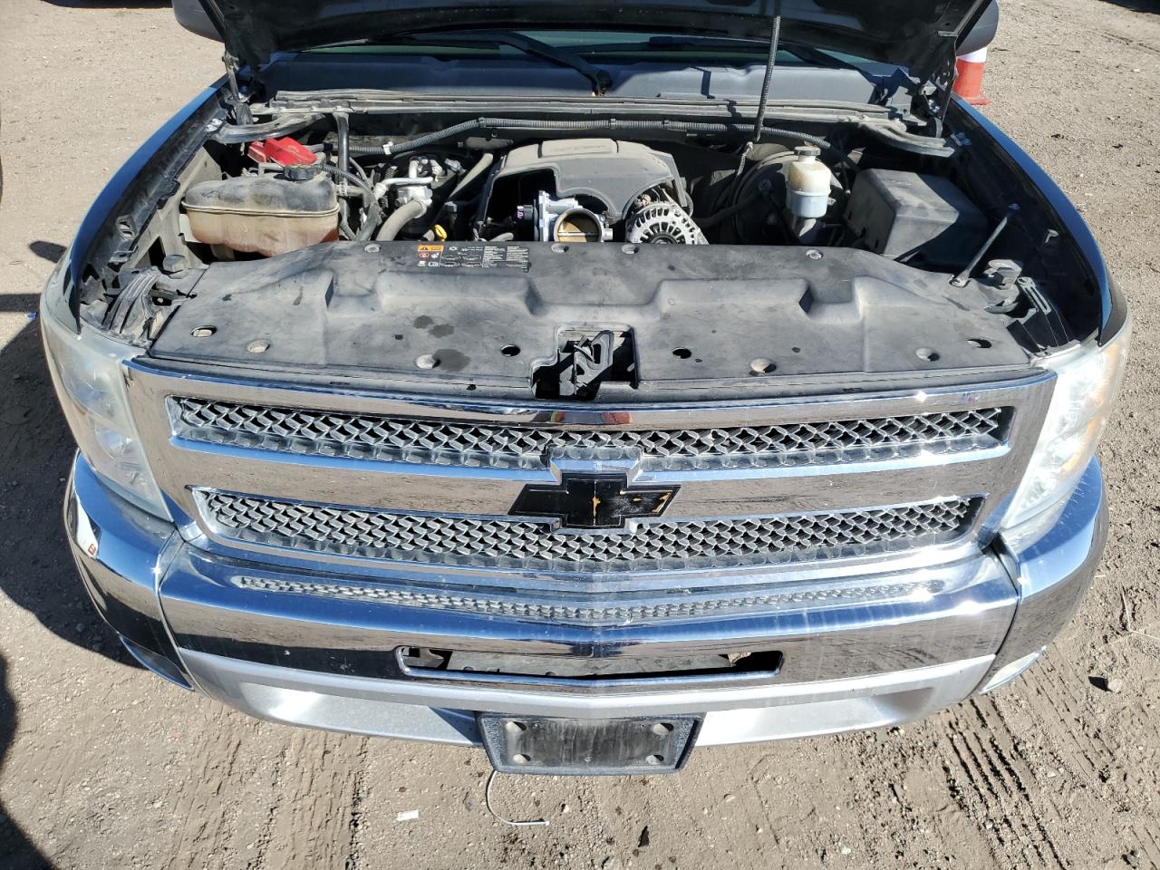 2012 Chevrolet Silverado VIN 3GCPCSE77CG138982 Copart auction photo, rear end / side damage thumbnail 11