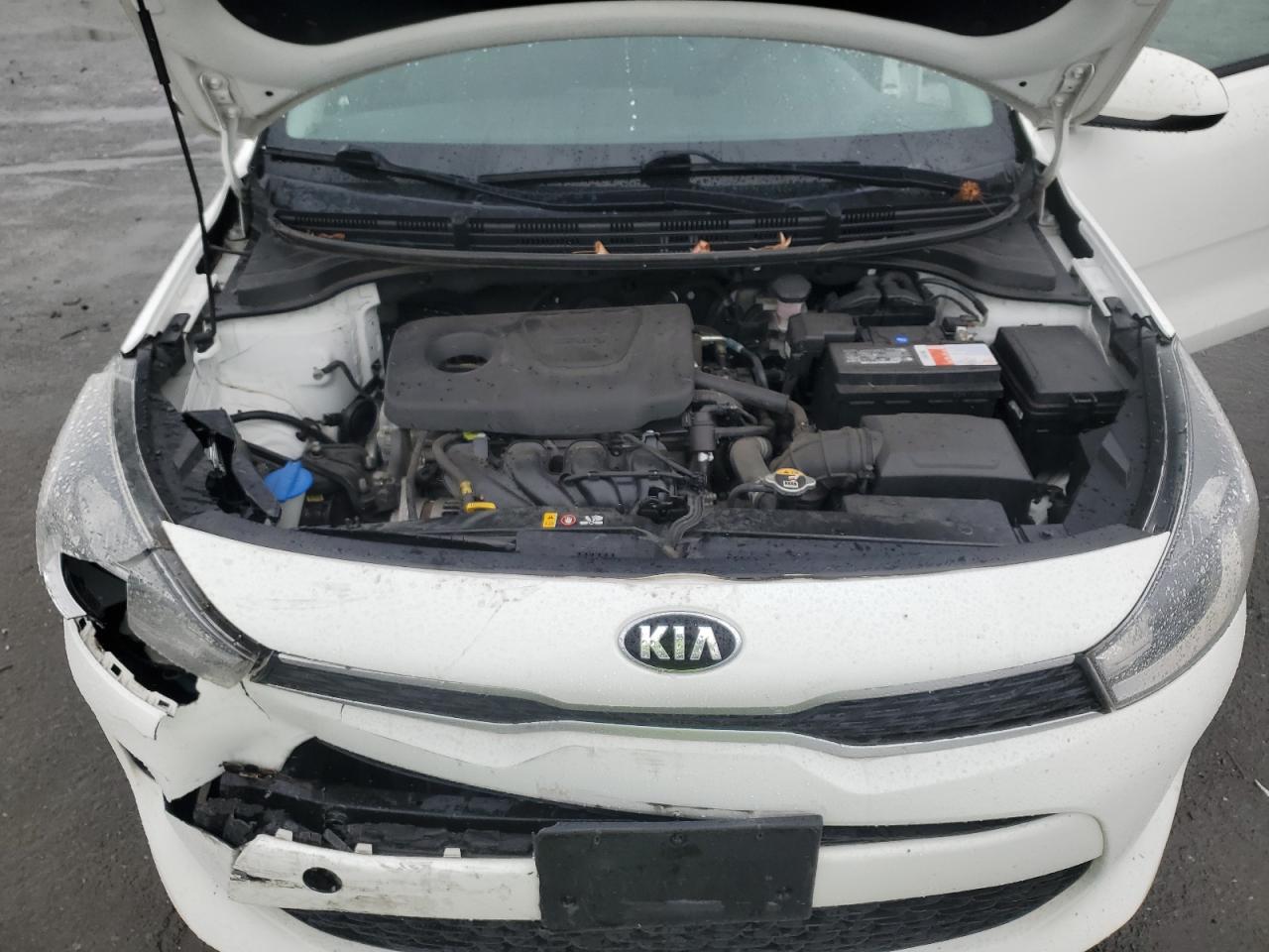 2019 KIA Rio VIN 3KPA24AB7KE215567 Copart auction photo, front end damage thumbnail 12