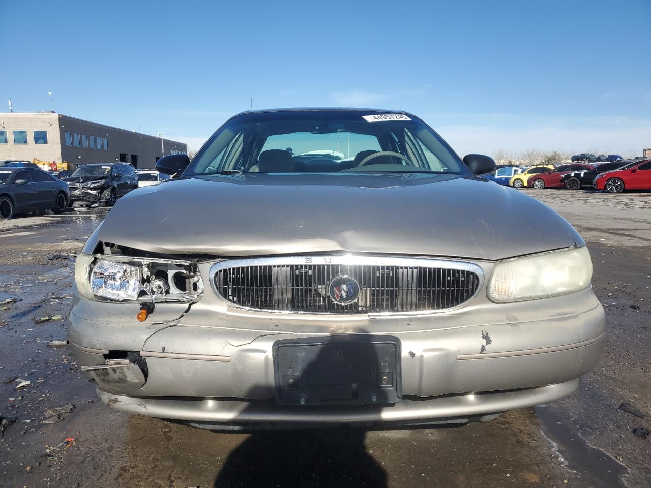 2003 Buick Century VIN 2G4WS52J031185016 Copart auction photo, front end / hail damage thumbnail 5