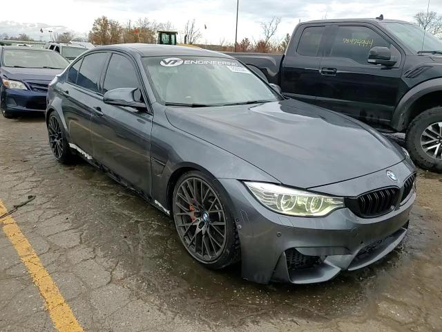 2015 BMW M3 VIN WBS3C9C57FP803459 Copart auction photo, water/flood / side damage thumbnail 13
