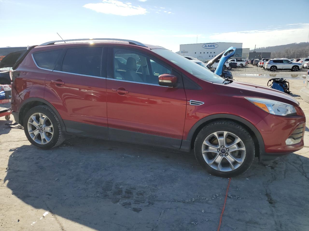 2016 Ford Escape VIN 1FMCU0JX2GUB58450 Copart auction photo, rear end damage thumbnail 4