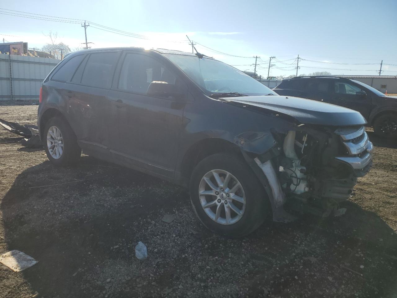 2013 Ford Edge VIN 2FMDK3GC8DBC80540 Copart auction photo, front end damage thumbnail 4