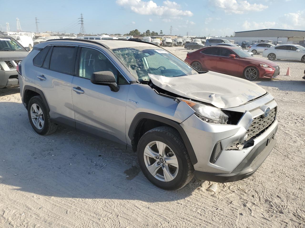 2020 Toyota RAV 4 VIN 2T3LWRFV3LW070563 Copart auction photo, front end damage thumbnail 4