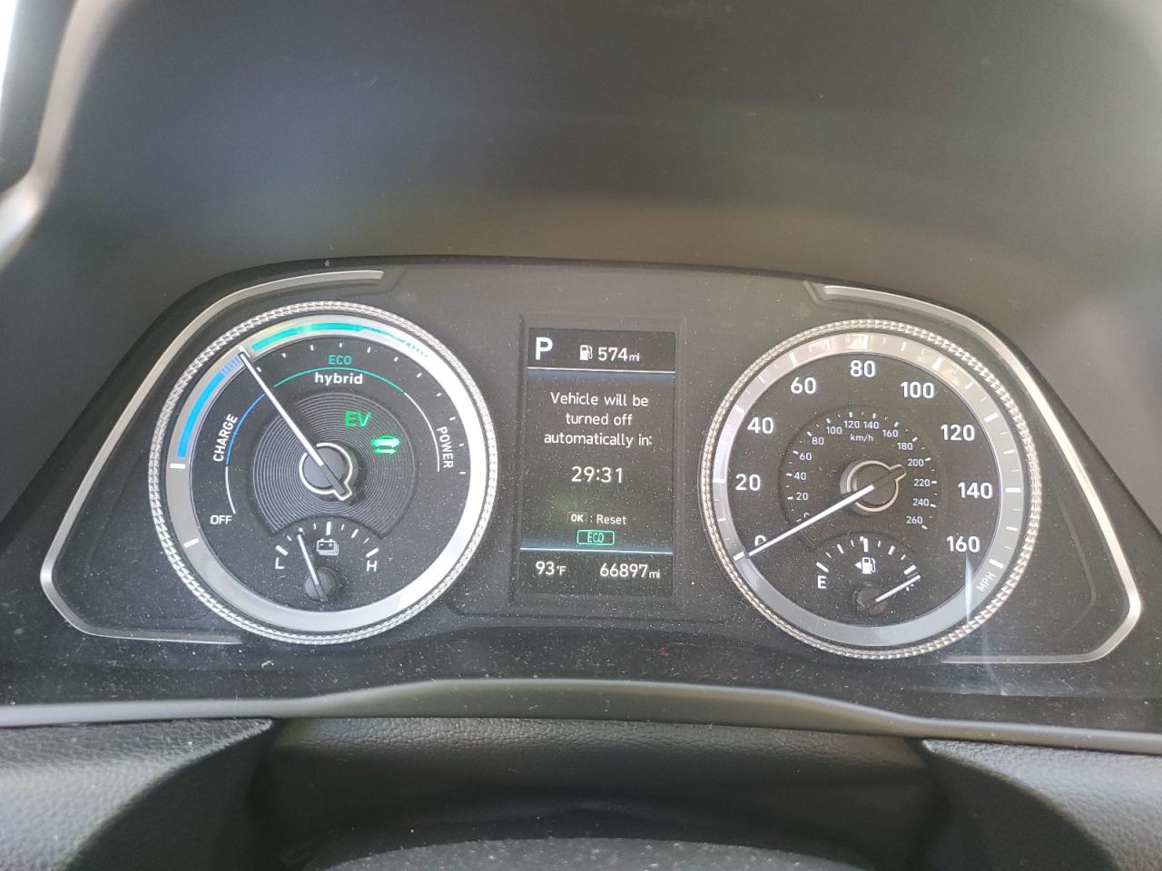2020 Hyundai Sonata VIN KMHL34JJXLA012105 Copart auction photo, rear end / side damage thumbnail 9