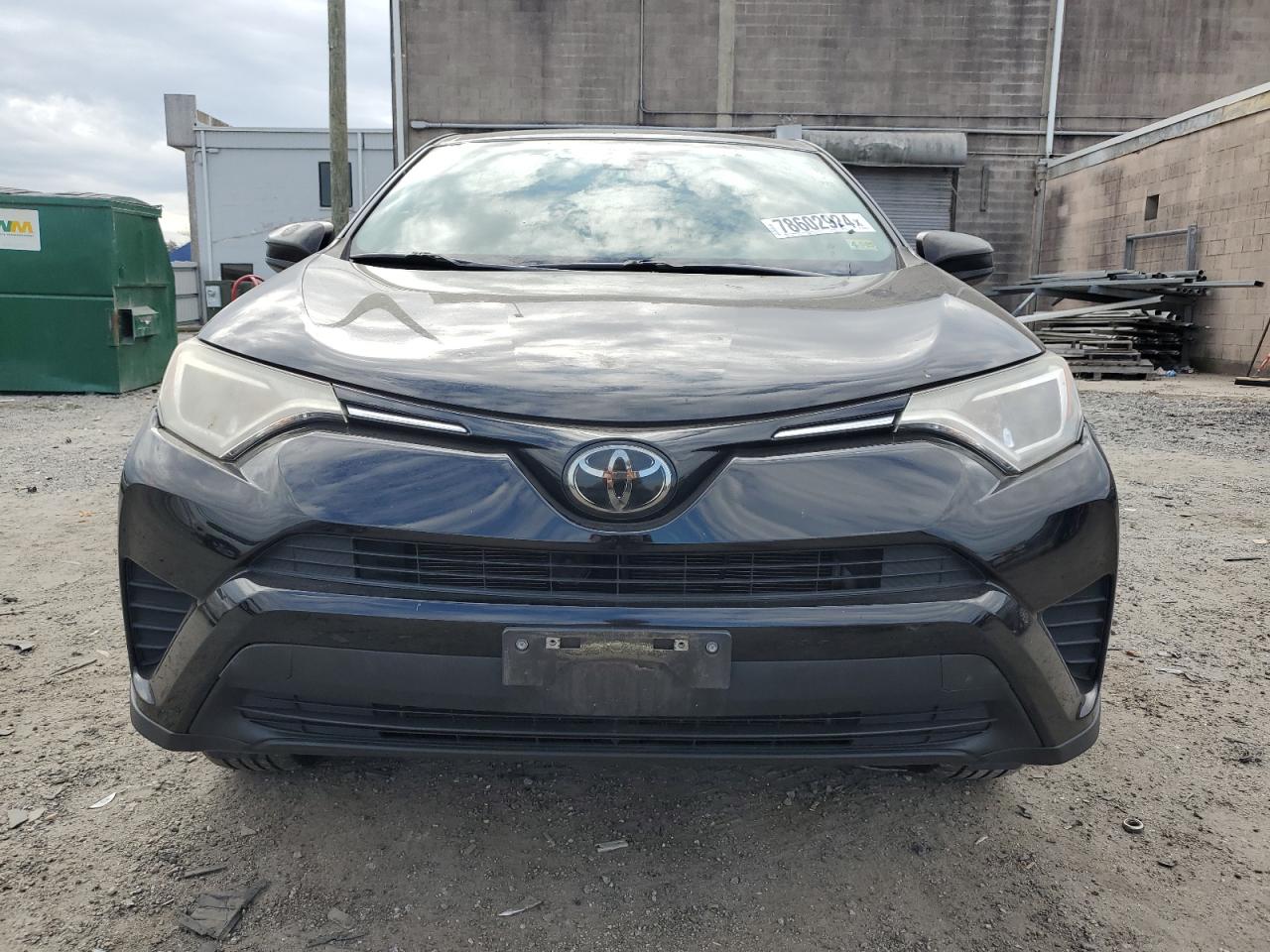 2017 Toyota RAV 4 VIN 2T3BFREV2HW678837 Copart auction photo, rear end / minor dent/scratches damage thumbnail 5