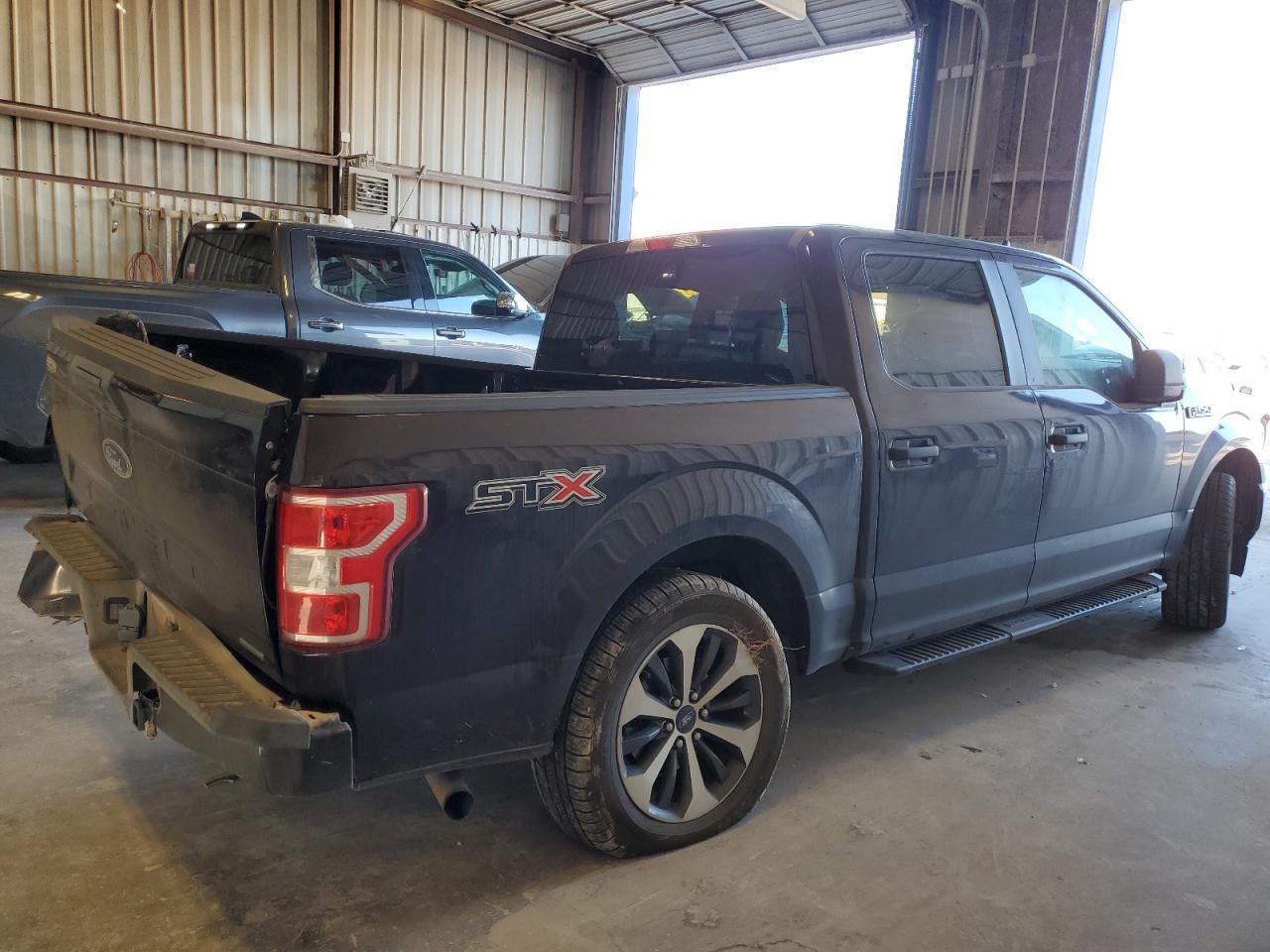 2020 Ford F-150 VIN 1FTEW1CP3LKE59955 Copart auction photo, rear end / undercarriage damage thumbnail 3