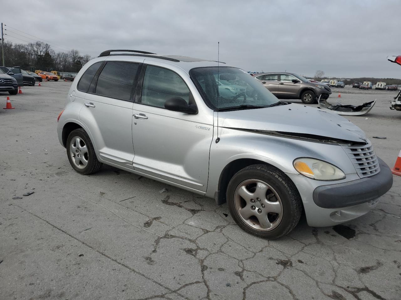 2001 Chrysler PT Cruiser VIN 3C8FY4BB61T645506 Copart auction photo, front end damage thumbnail 4