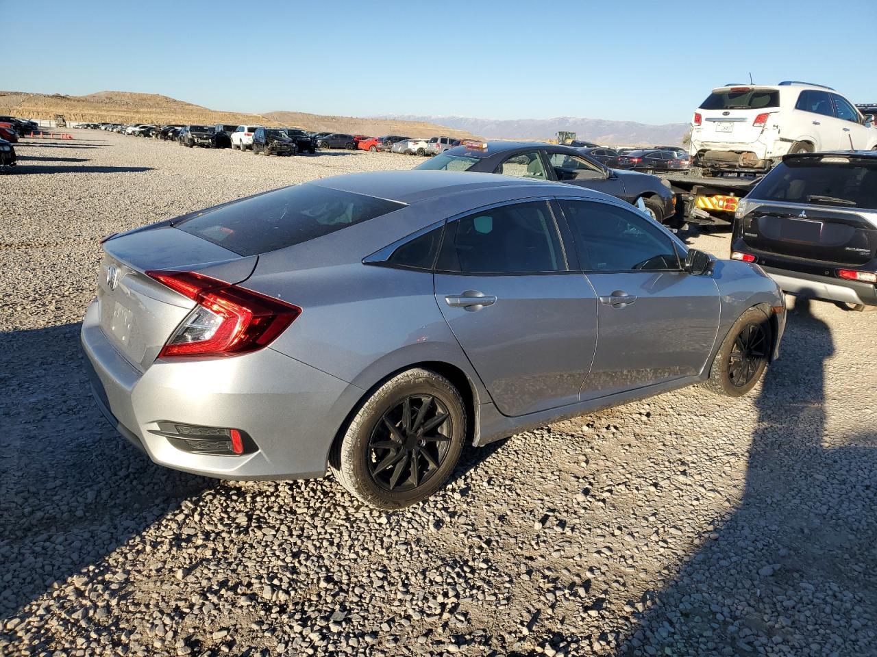 2016 Honda Civic VIN 19XFC2F78GE066654 Copart auction photo, side damage thumbnail 3