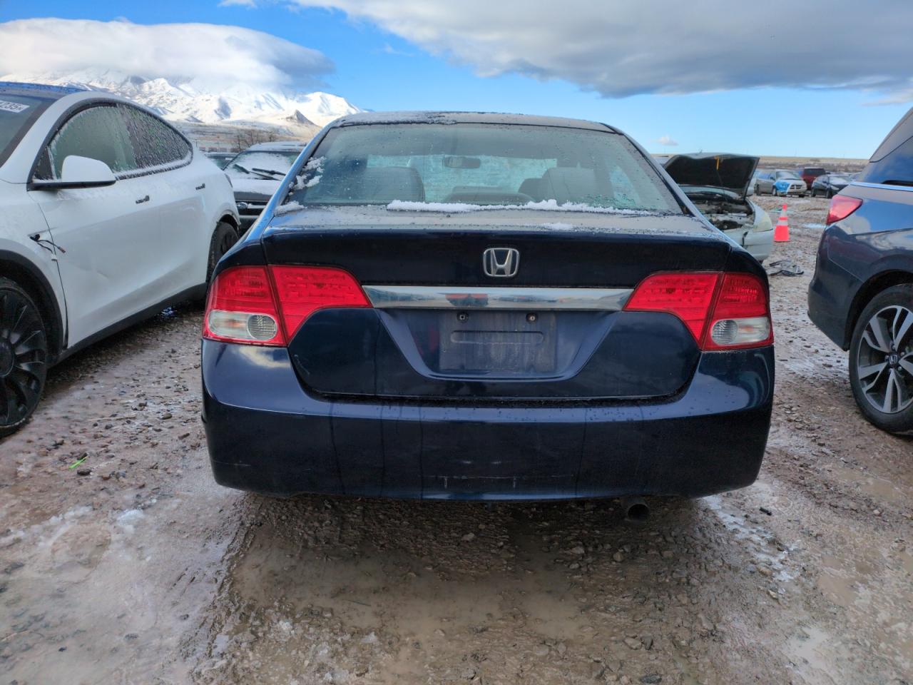 2010 Honda Civic VIN 19XFA1F84AE027723 Copart auction photo, front end / side damage thumbnail 6
