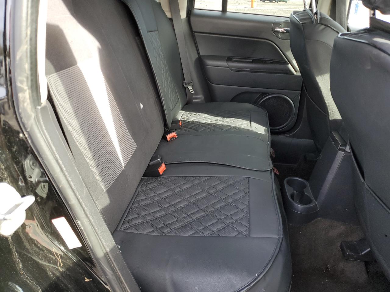 2014 Jeep Compass VIN 1C4NJCBA6ED777776 Copart auction photo, front end / side damage thumbnail 11