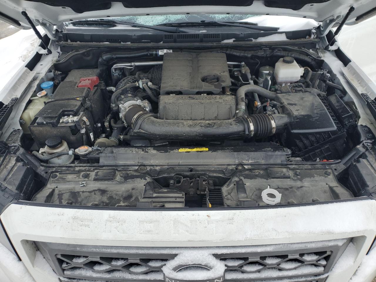 2024 Nissan Navara (Frontier) VIN 1N6ED1FK3RN618063 Copart auction photo, all over / undercarriage damage thumbnail 12