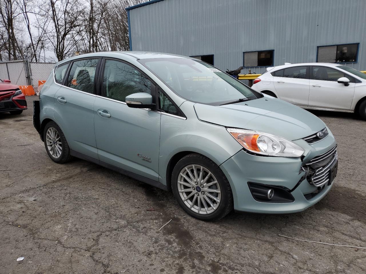 2013 Ford C-MAX VIN 1FADP5CU4DL540096 Copart auction photo, rear end damage thumbnail 4