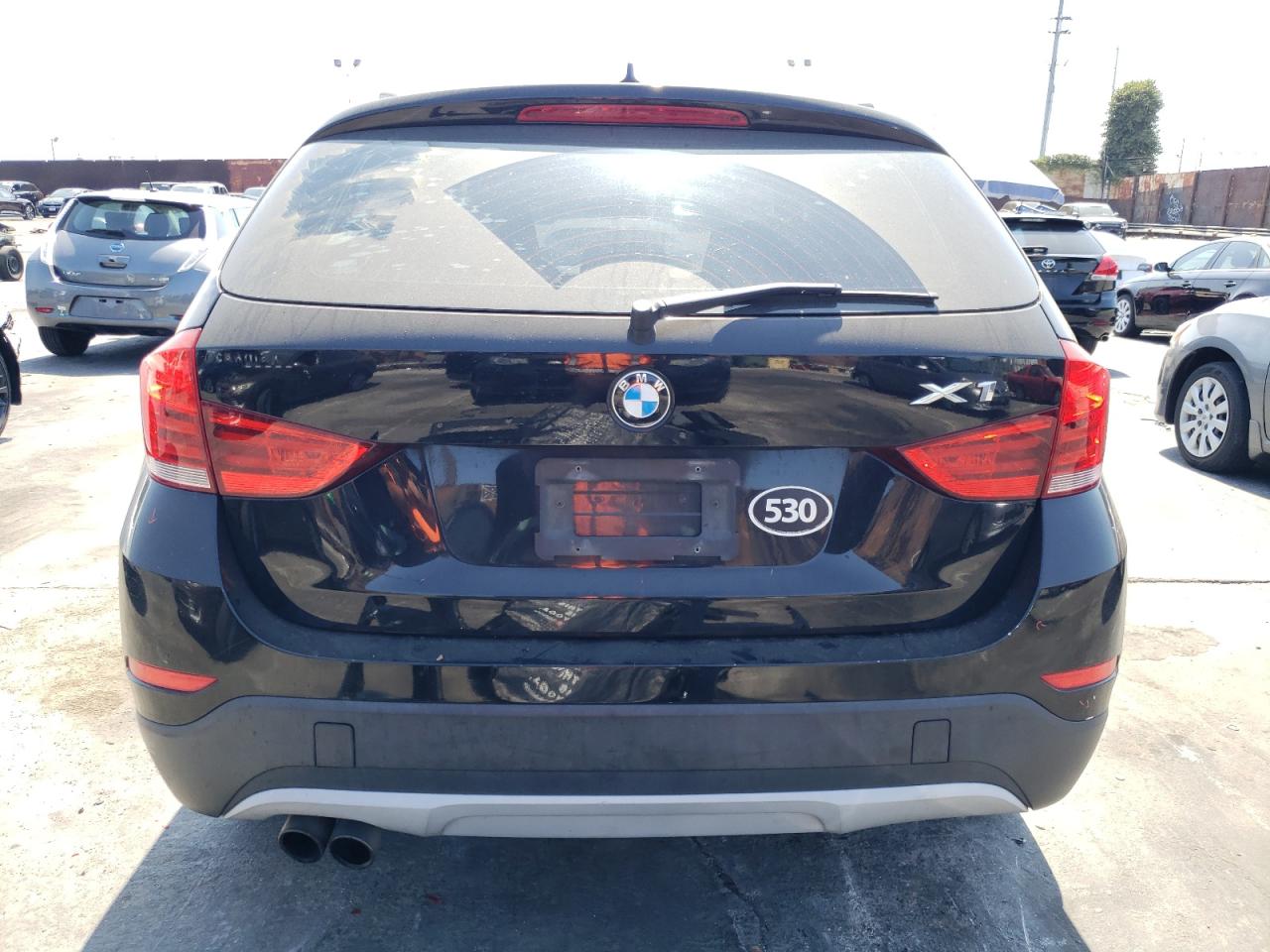 2014 BMW X1 VIN WBAVM1C5XEVW56656 Copart auction photo, front end damage thumbnail 6