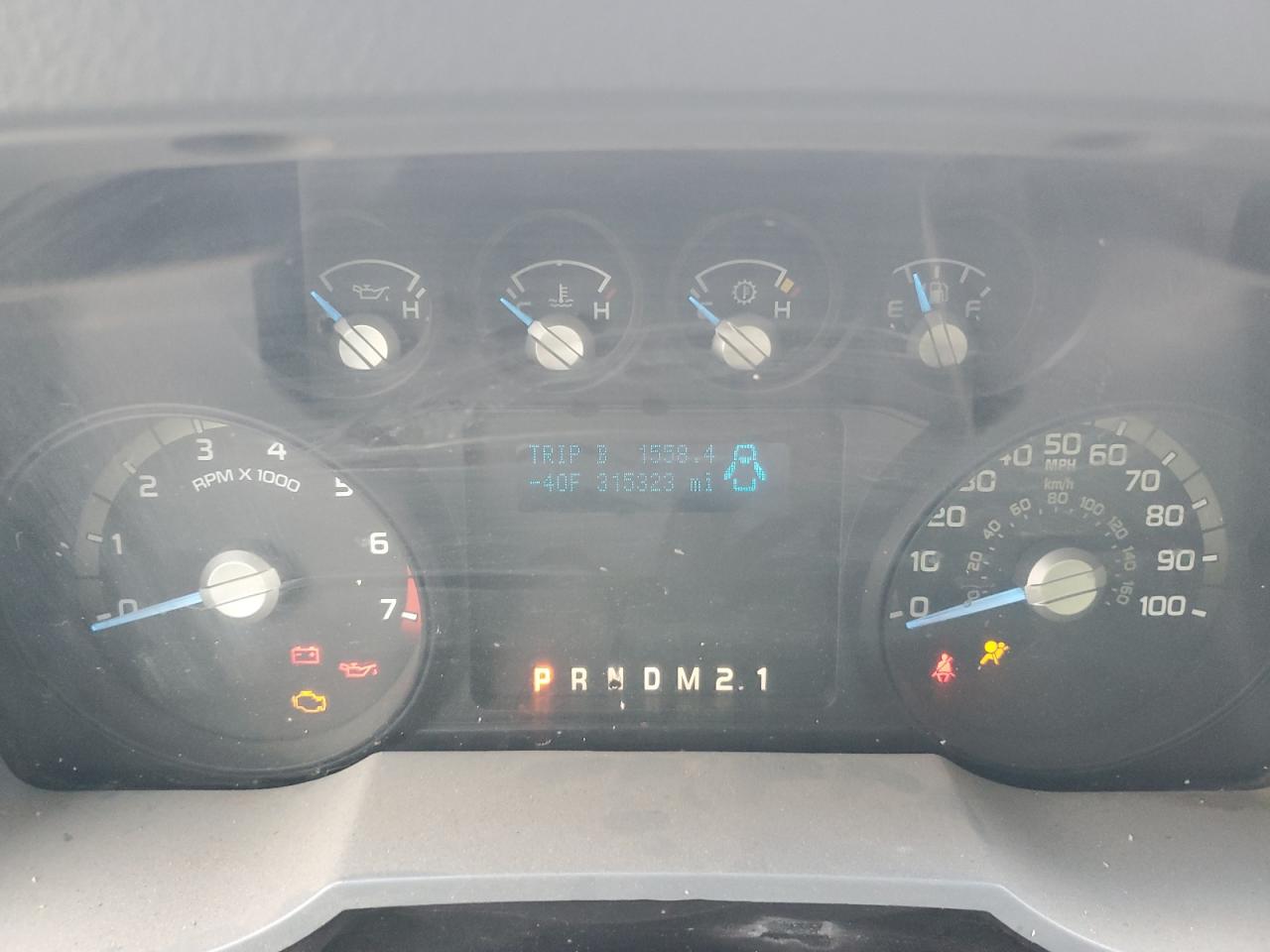 2013 Ford F250 VIN 1FDBF2A69DEA87732 Copart auction photo, front end damage thumbnail 9