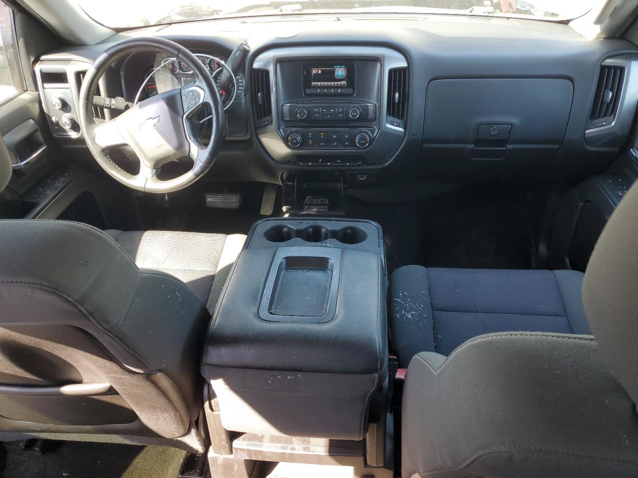 2015 Chevrolet Silverado VIN 3GCUKREH2FG242873 Copart auction photo, front end / undercarriage damage thumbnail 8
