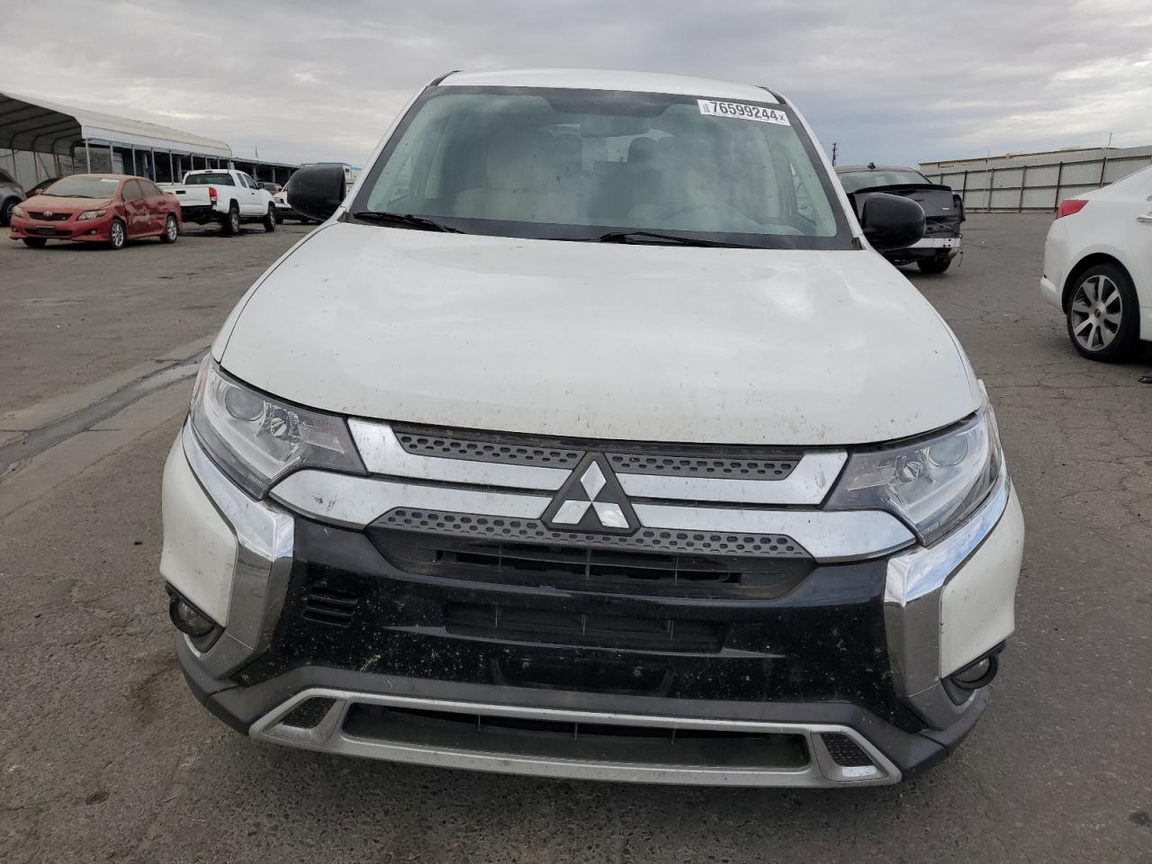 2019 Mitsubishi Outlander VIN JA4AD2A32KZ030221 Copart auction photo, undercarriage / front end damage thumbnail 5