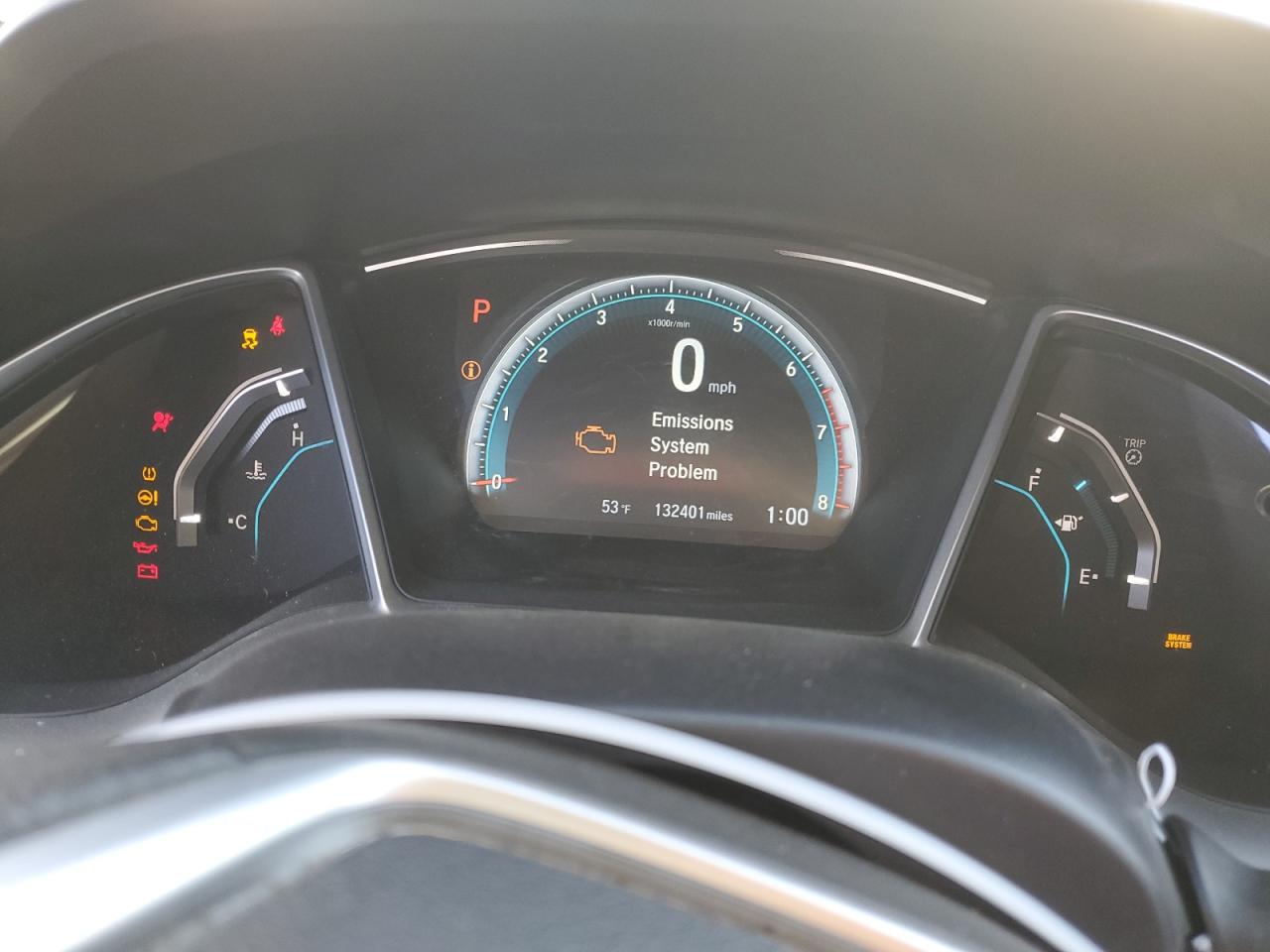 2016 Honda Civic VIN 2HGFC1F31GH653193 Copart auction photo, front end damage thumbnail 9