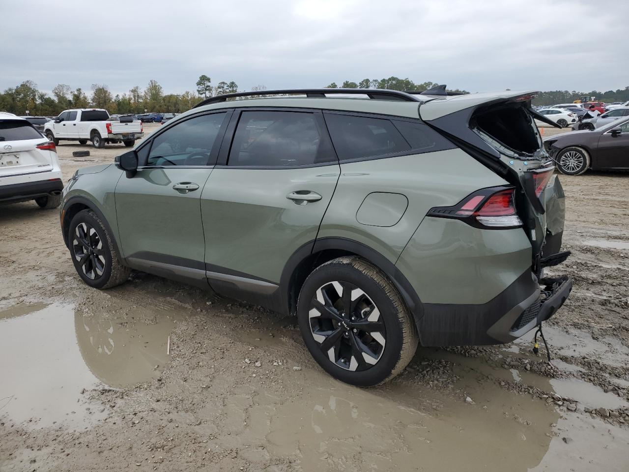 2024 KIA Sportage VIN 5XYK6CDF6RG171737 Copart auction photo, rear end damage thumbnail 2