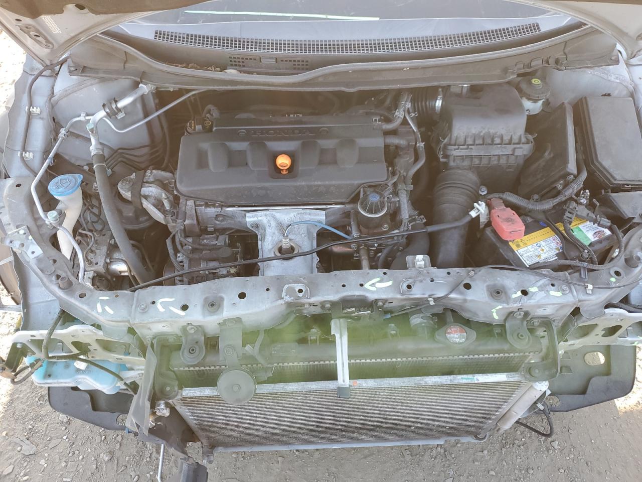 2012 Honda Civic VIN 2HGFB2F86CH518760 Copart auction photo, front end damage thumbnail 11