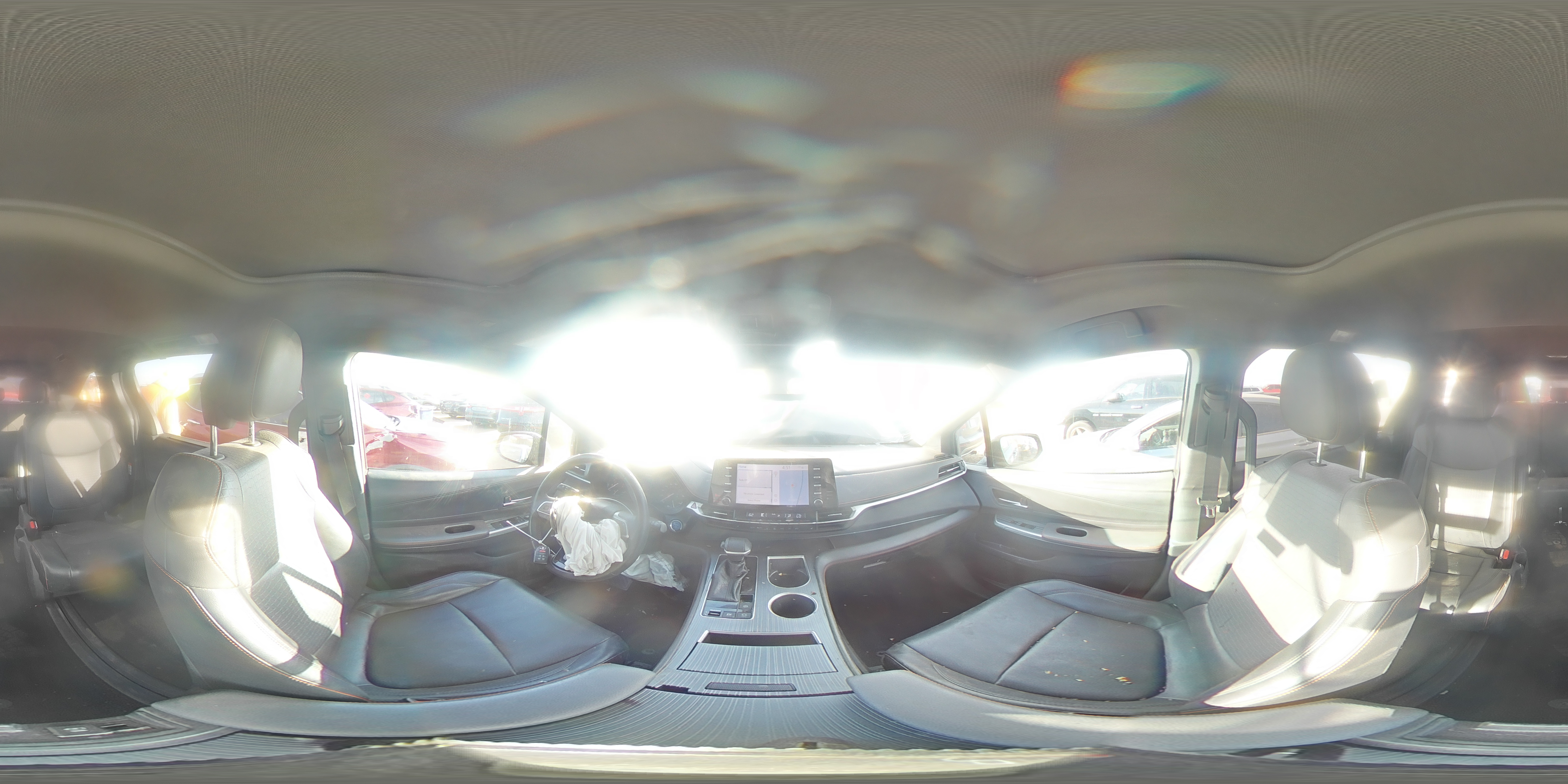2021 Toyota Sienna VIN 5TDXSKFC8MS039072 Copart auction photo, front end damage thumbnail 14