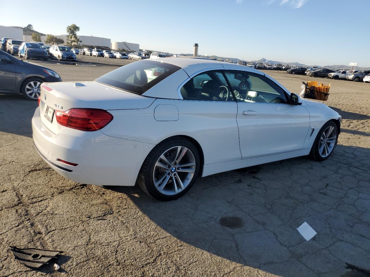 2016 BMW 4er VIN WBA3V7C55G5A25732 Copart auction photo, front end damage thumbnail 3