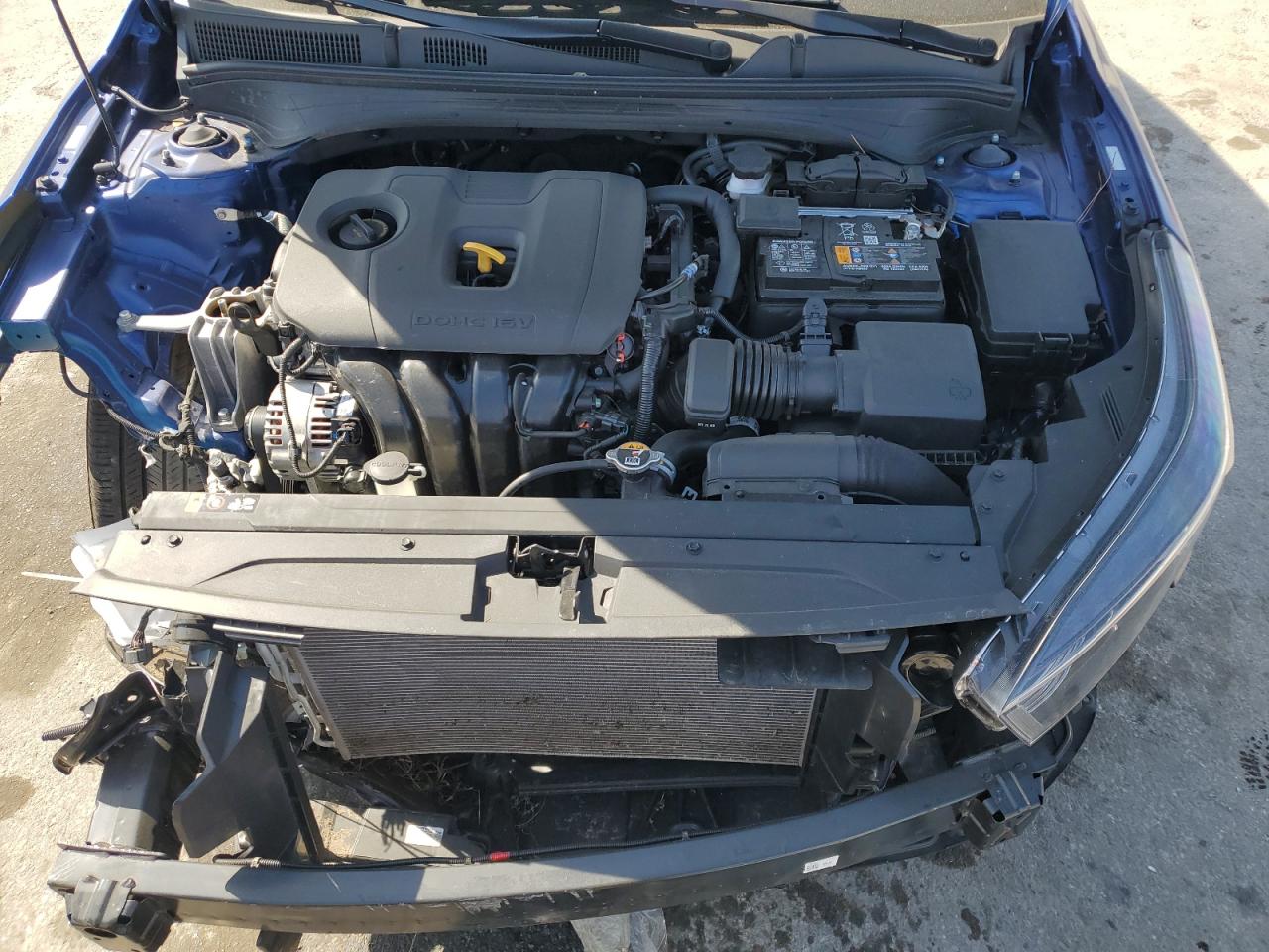 2024 KIA Forte VIN 3KPF24AD6RE794424 Copart auction photo, front end damage thumbnail 11
