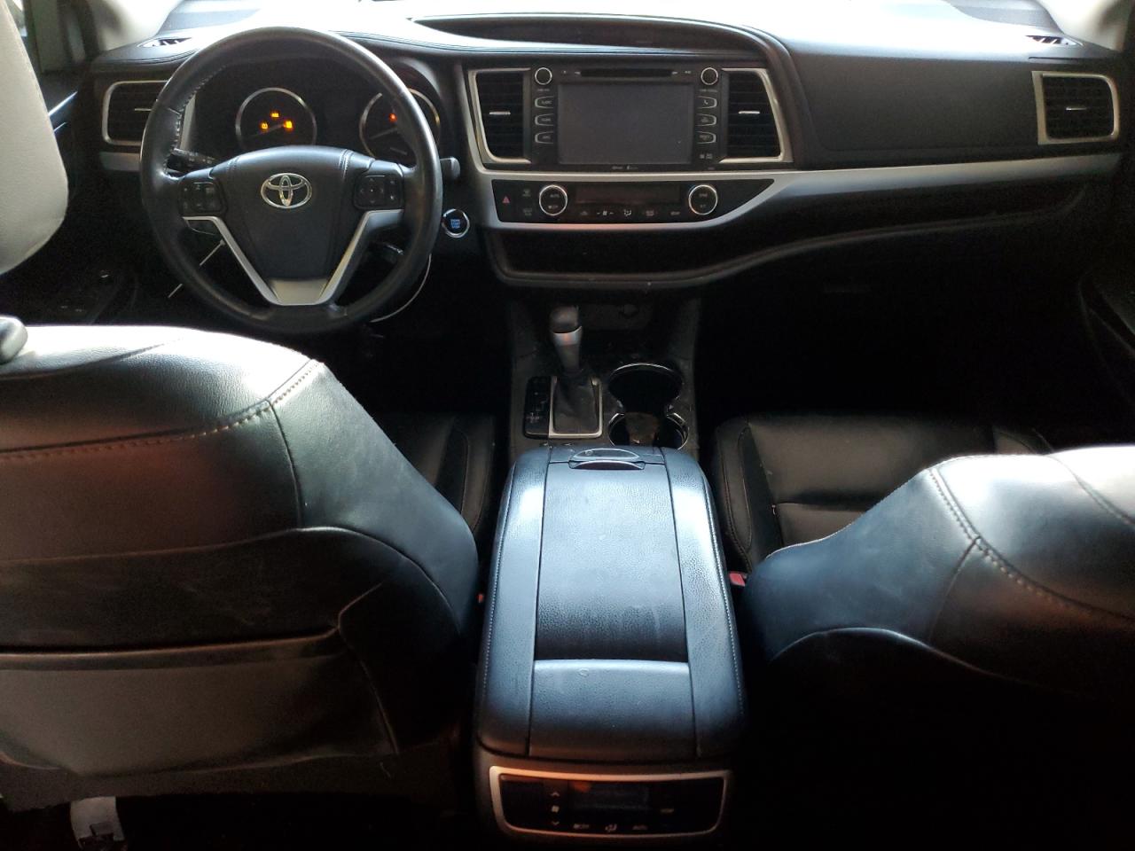 2014 Toyota Highlander VIN 5TDJKRFH9ES037892 Copart auction photo, front end / mechanical damage thumbnail 8