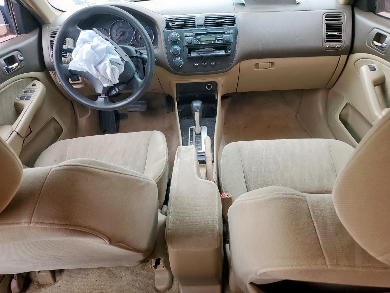 2004 Honda Civic VIN 2HGES16544H579456 Copart auction photo, all over damage thumbnail 8