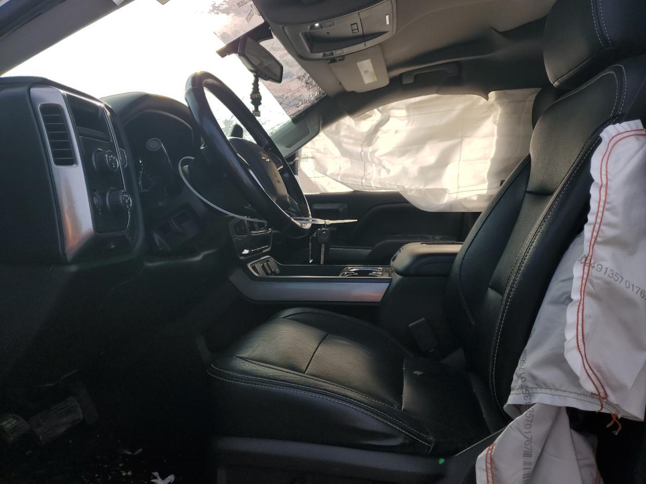 2018 Chevrolet Silverado VIN 3GCUKREC6JG530263 Copart auction photo, top/roof / side damage thumbnail 7