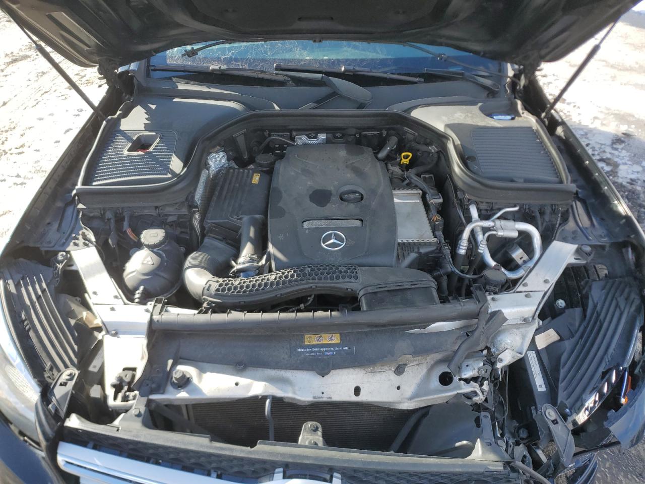 2017 Mercedes-Benz GLC VIN WDC0G4KB7HF162289 Copart auction photo, front end damage thumbnail 12