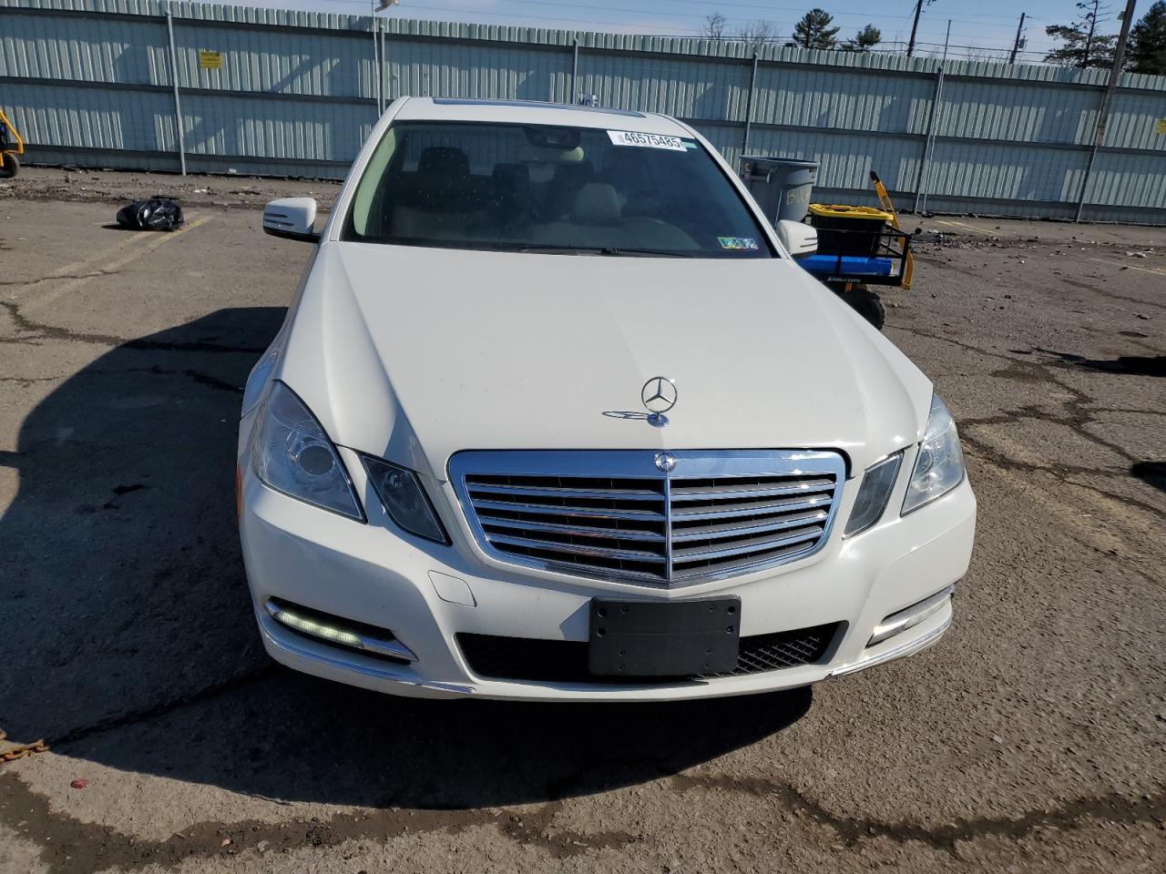 2012 Mercedes-Benz E-klasse VIN WDDHF8JB2CA630221 Copart auction photo, front end damage thumbnail 5