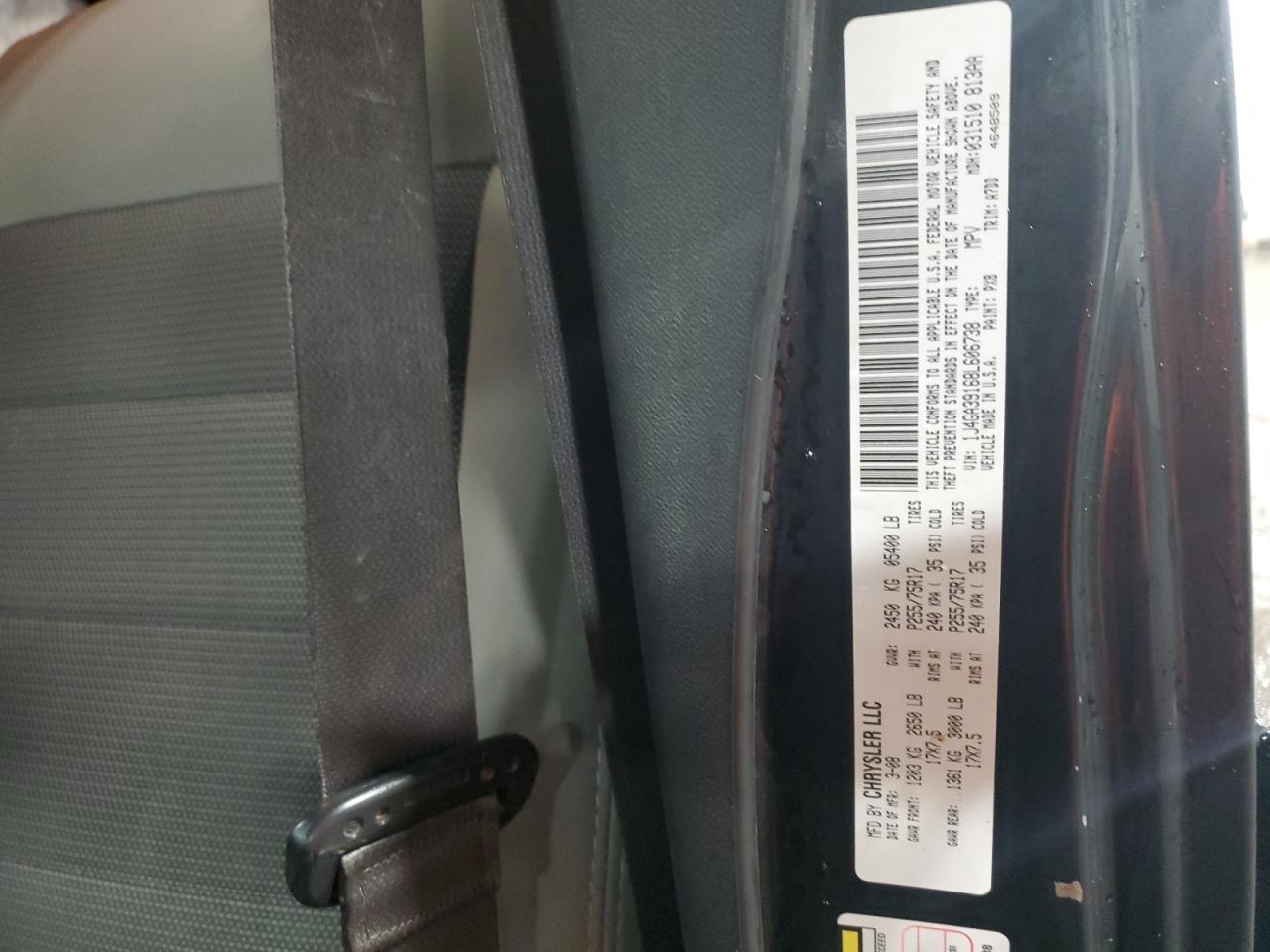 2008 Jeep Wrangler VIN 1J4GA39168L606738 Copart auction photo, front end damage thumbnail 12