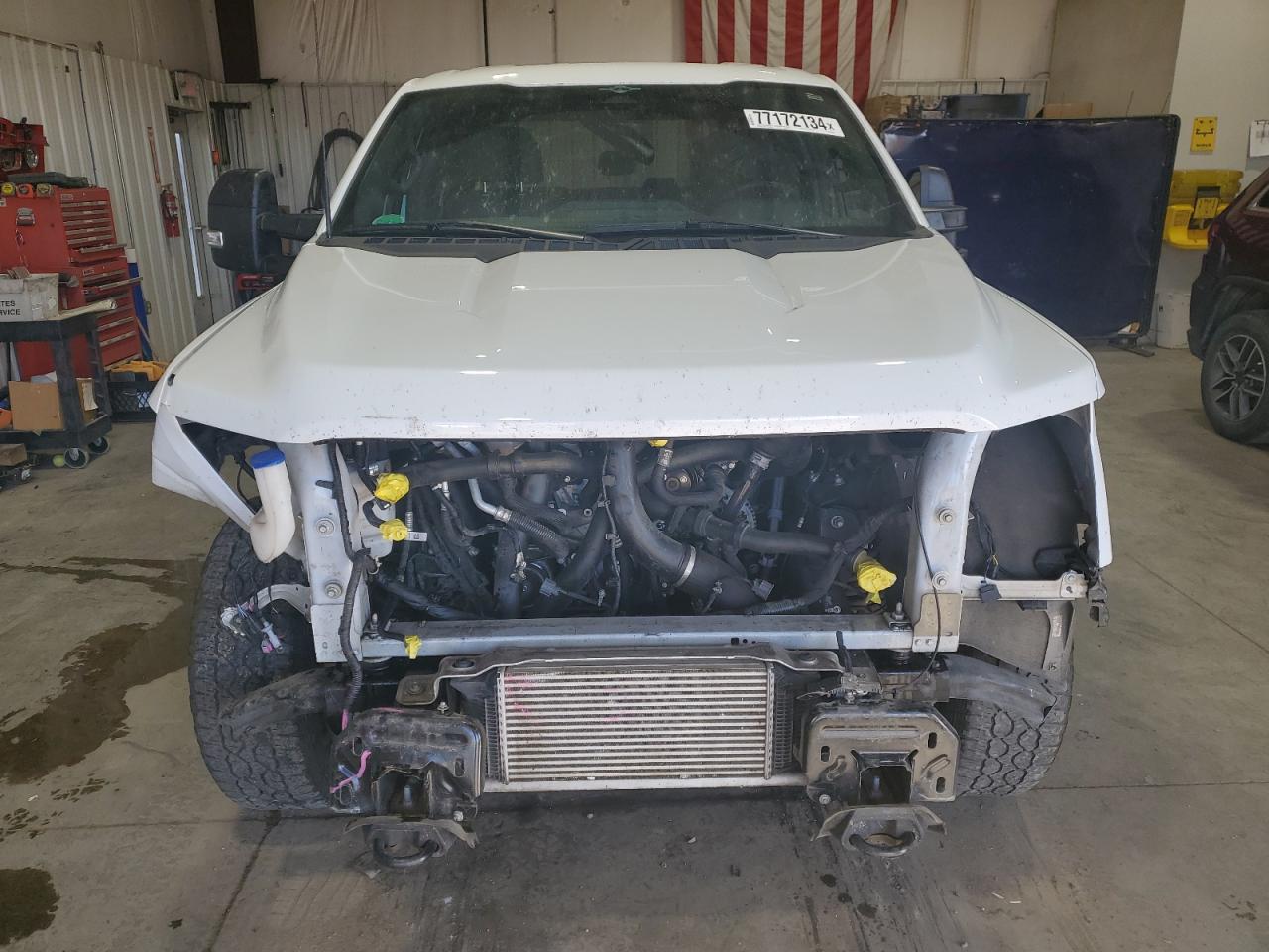 2023 Ford F-150 VIN 1FTFW1E82PFA53948 Copart auction photo, front end damage thumbnail 5