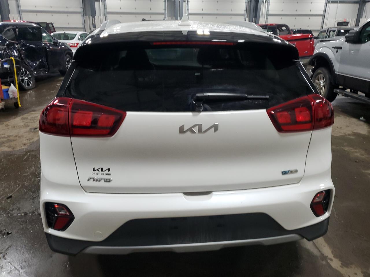 2022 KIA Niro VIN KNDCB3LC9N5500652 Copart auction photo, front end damage thumbnail 6