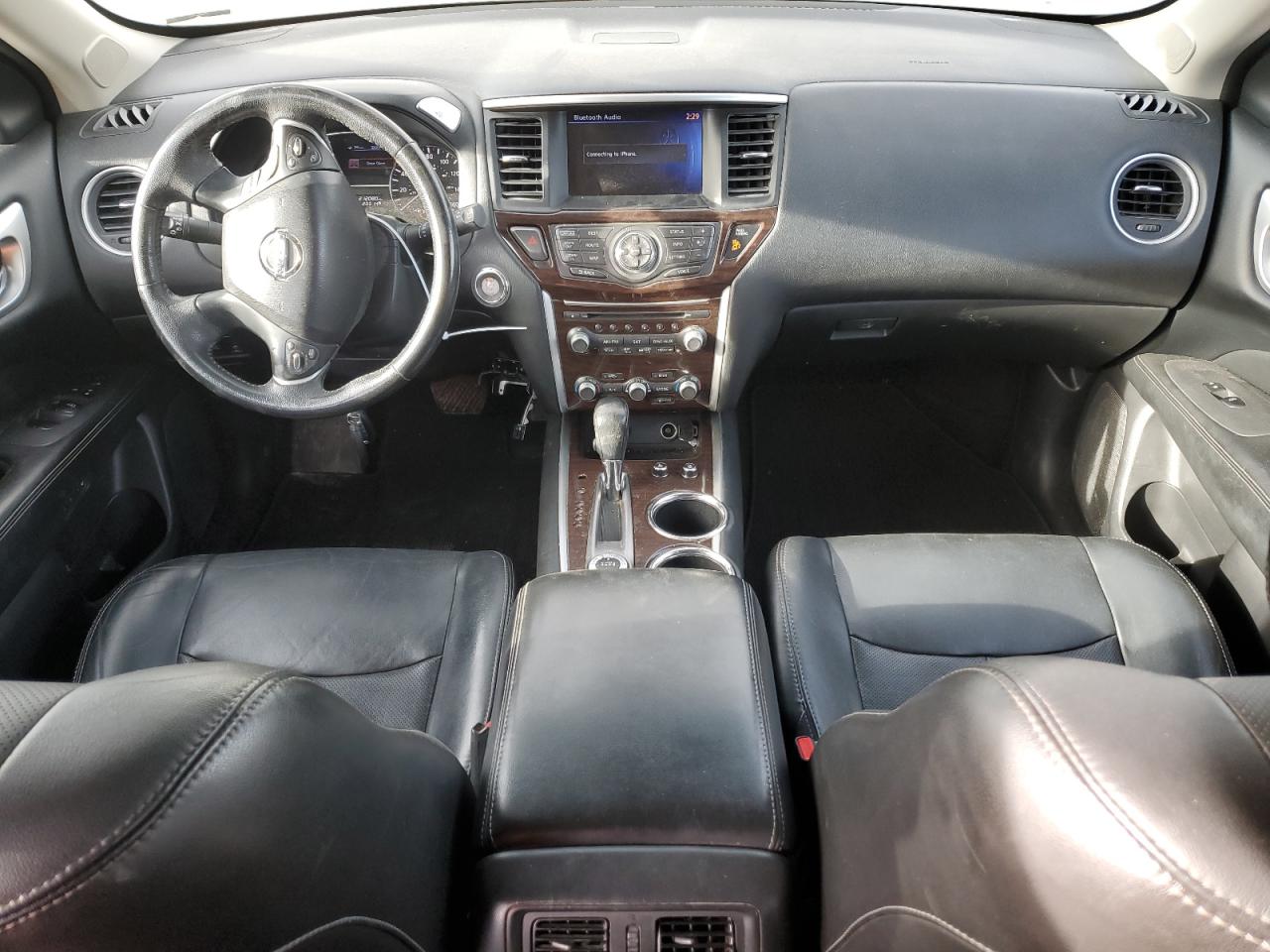 2013 Nissan Pathfinder VIN 5N1AR2MM8DC639343 Copart auction photo, side / front end damage thumbnail 8