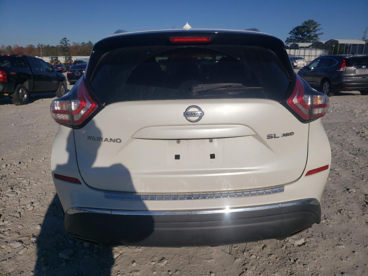 2015 Nissan Murano VIN 5N1AZ2MH7FN243981 Copart auction photo, front end damage thumbnail 6