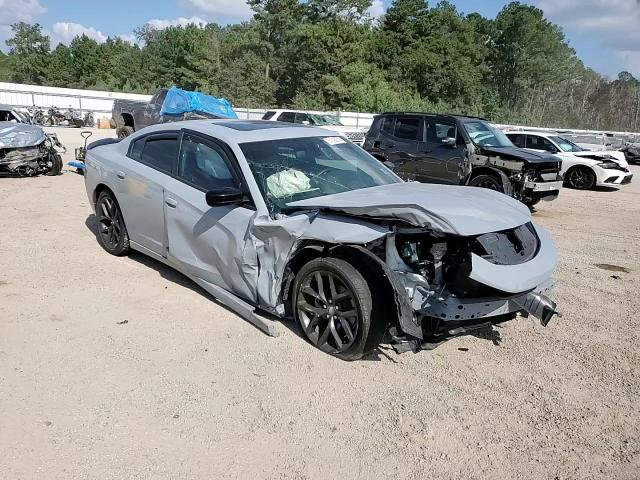 2021 Dodge Charger VIN 2C3CDXBG6MH678066 Copart auction photo, front end / side damage thumbnail 10
