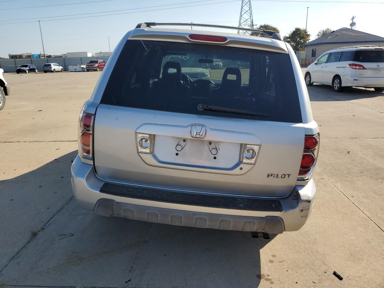 2004 Honda Pilot VIN 2HKYF18644H536653 Copart auction photo, side / mechanical damage thumbnail 6
