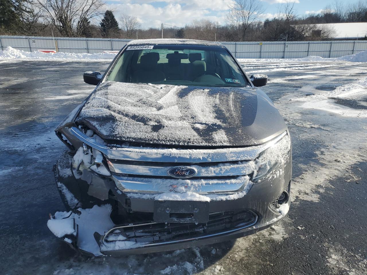 2012 Ford Fusion VIN 3FAHP0HG6CR254841 Copart auction photo, front end damage thumbnail 5