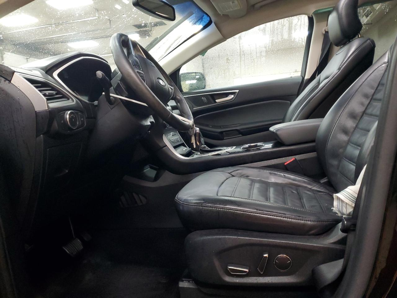 2016 Ford Edge VIN 2FMPK3J85GBC38588 Copart auction photo, side / front end damage thumbnail 7