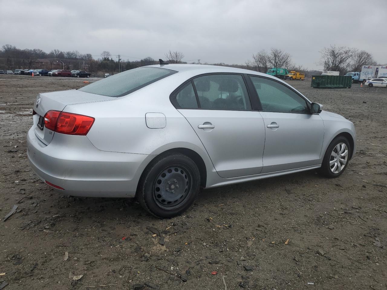 2014 Volkswagen Jetta VIN 3VWD17AJ7EM219909 Copart auction photo, minor dent/scratches damage thumbnail 3