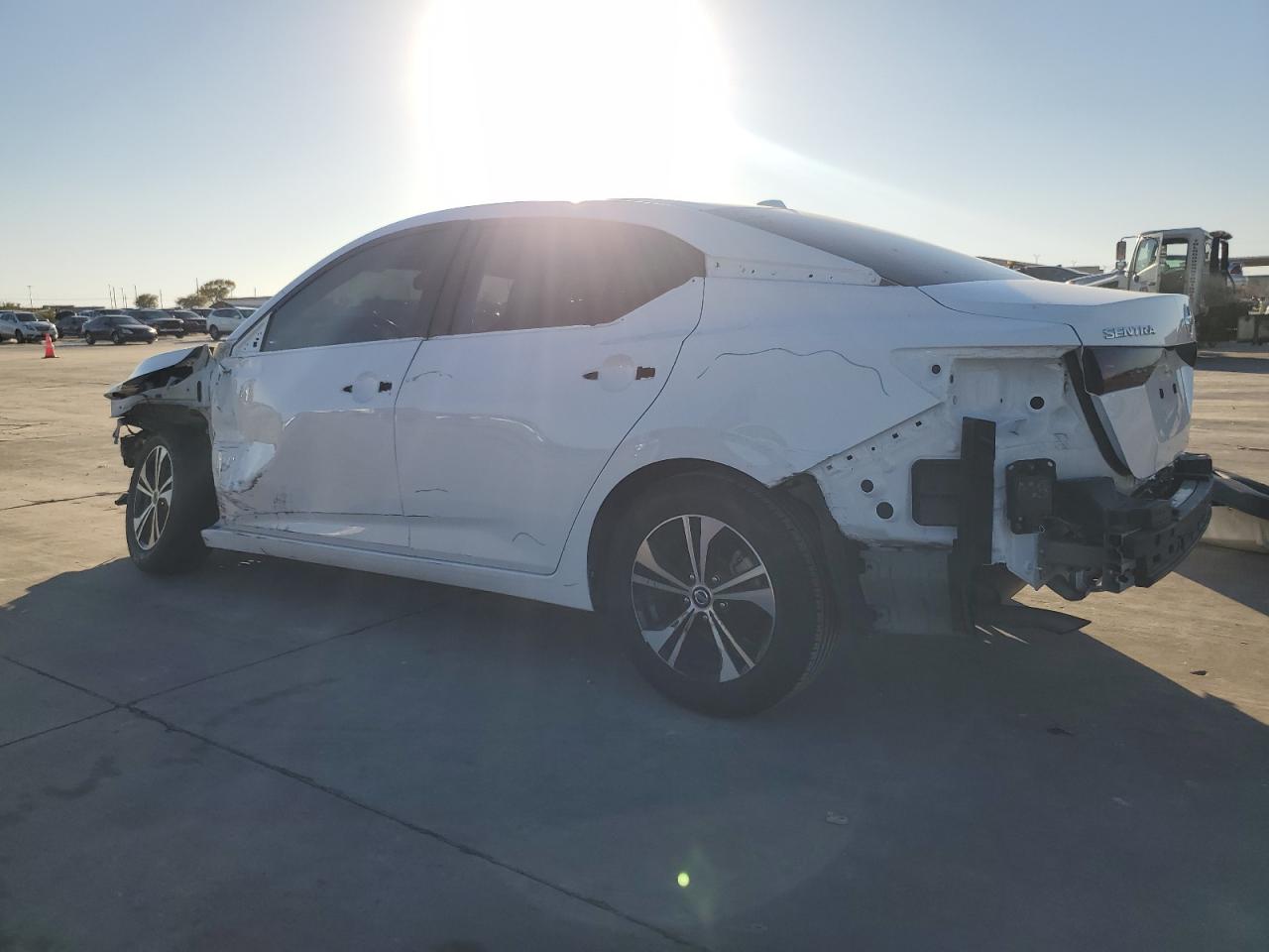2022 Nissan Sentra VIN 3N1AB8CV1NY273226 Copart auction photo, front end / rear end damage thumbnail 2