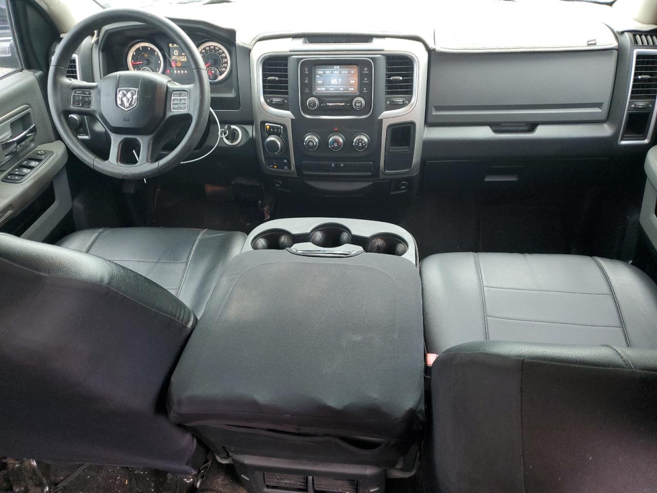 2017 RAM 1500 VIN 1C6RR7TT0HS677553 Copart auction photo, top/roof damage thumbnail 8