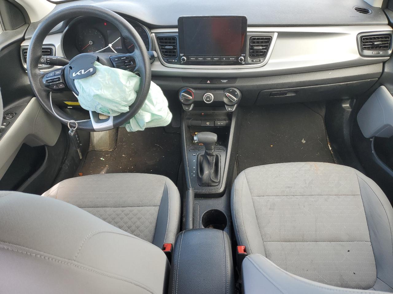 2022 KIA Rio VIN 3KPA24AD8NE474056 Copart auction photo, front end damage thumbnail 8